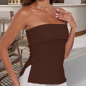 Strapless Stretchy Tube Top